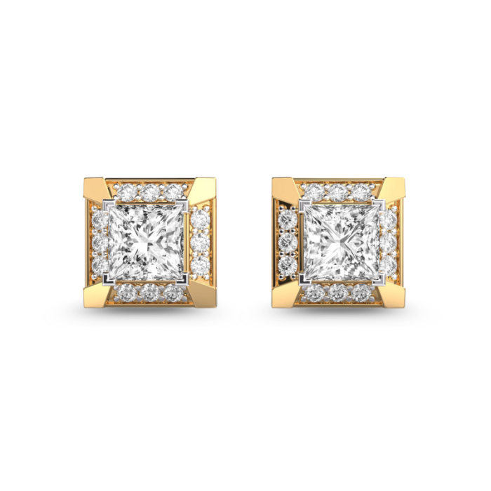 Chic Square Studs - Image 1