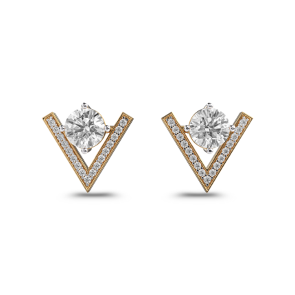 Empresses Secret Emerald Diamond Classic Studs