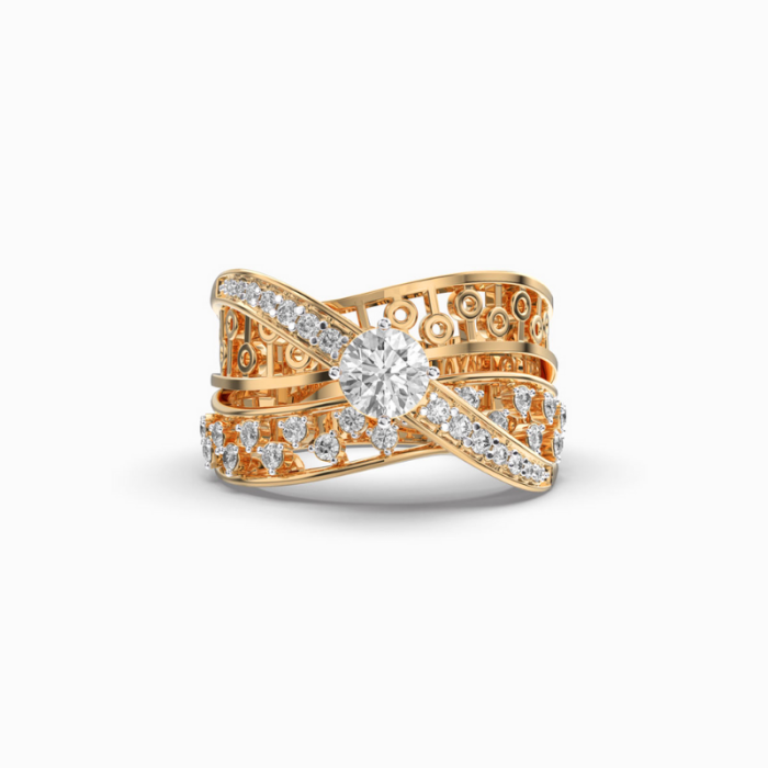 Tales of Time Diamond Cocktail Ring - Image 1